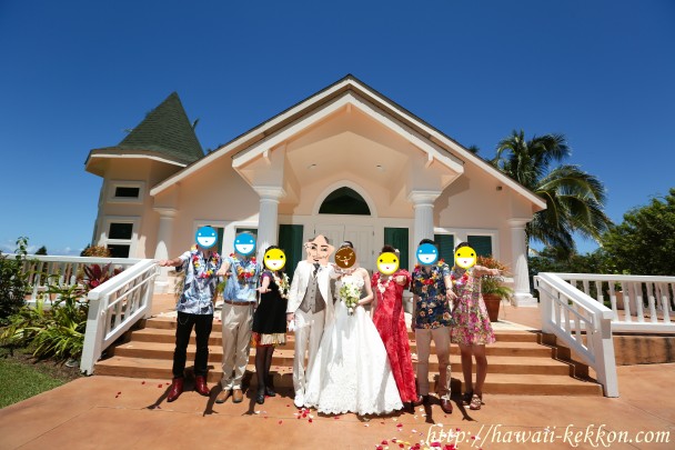 ハワイ結婚式 両親 参列者の服装を大公開 ハワイ挙式計画